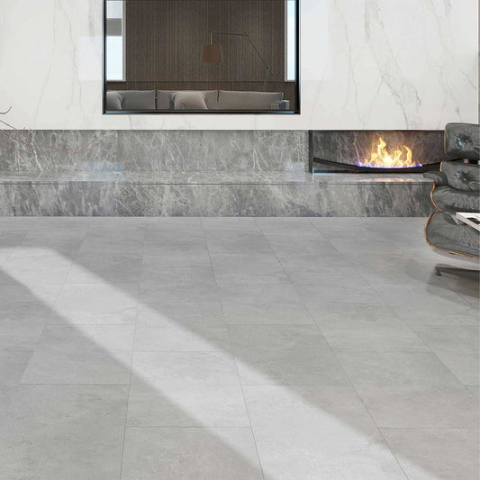 Pardoseala SPC Stone Concrete Light 801 5mm 305x610