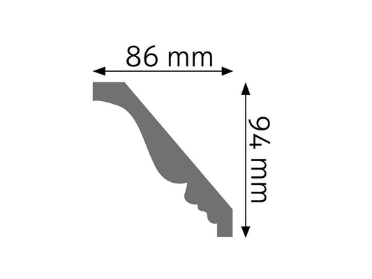 Cornisa decorativa pentru tavan LGZ09