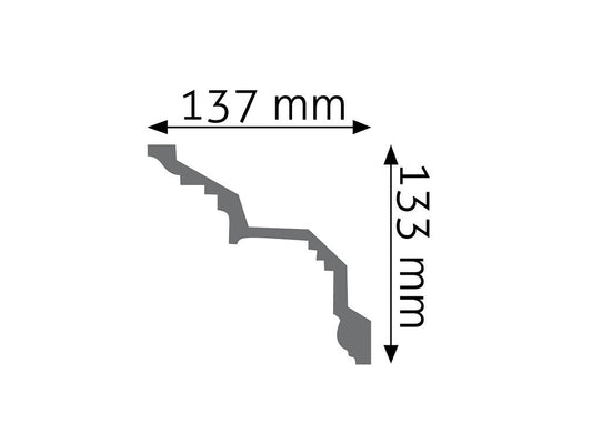 Cornisa decorativa pentru tavan LGZ07