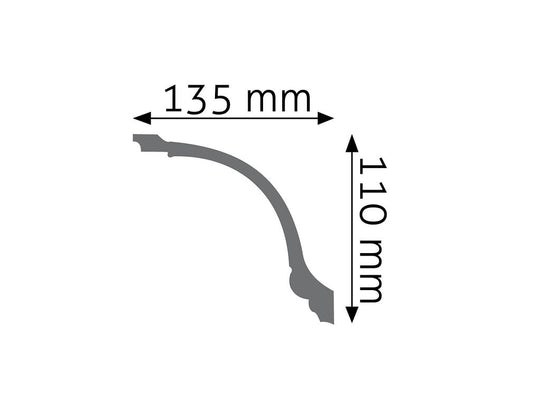 Cornisa decorativa pentru tavan LGZ05