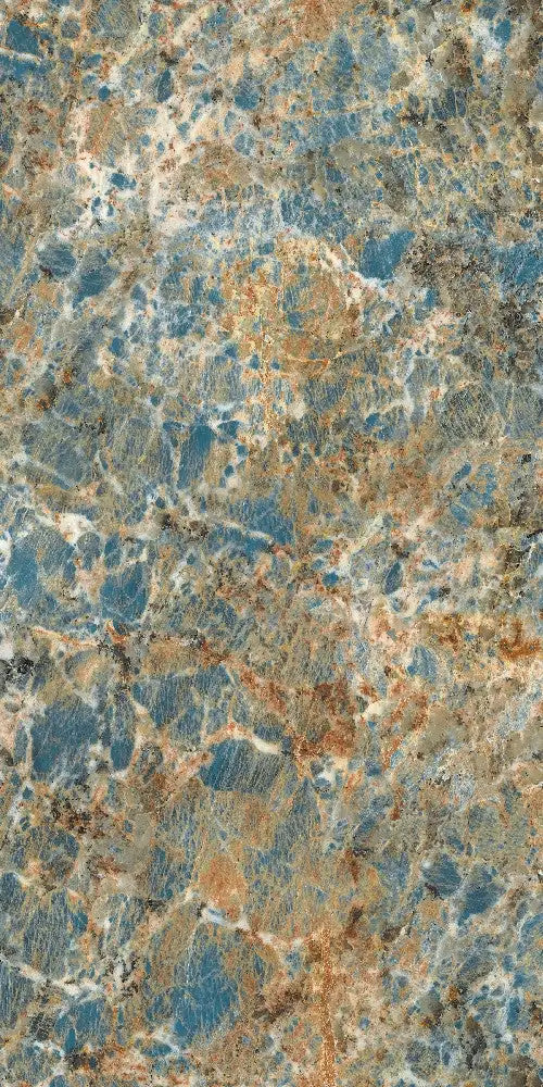 Gresie portelanata rectificata Amazone Aqua Albastru