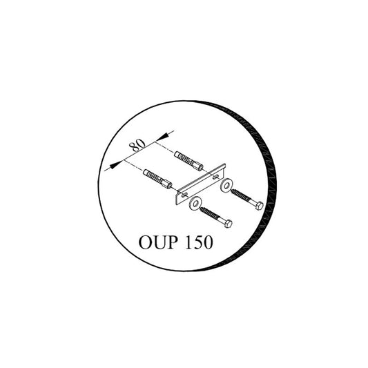 Set mobilier suspendat si lavoar Kolpasan, Pandora, 75 cm, black stone