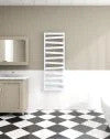 Calorifer portprosop DIAGONAL WHITE 1200x500mm – alb lucios