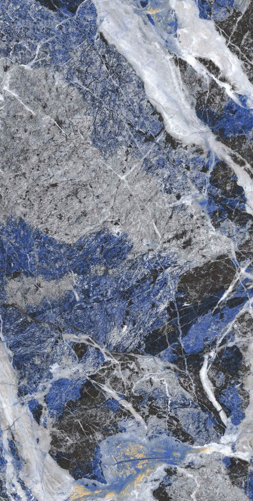 Gresie Zuma Blue high glossy 889 60x120cm