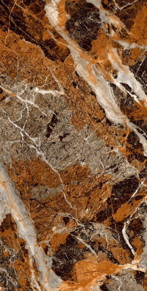 Gresie Unique Brown High Gloss 60x120cm