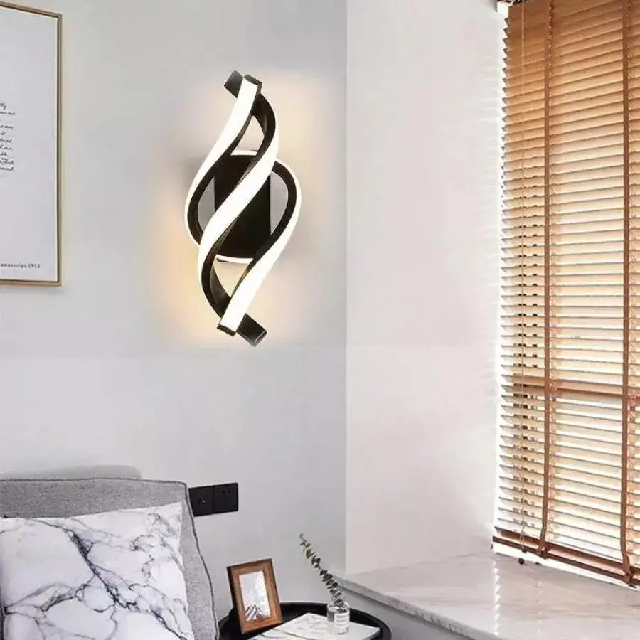 Aplica LED Reid 14W, Lumina Rece/Calda/Neutra, Negru