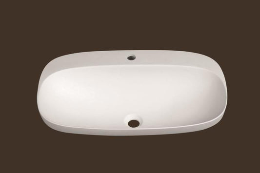Lavoar oval SEATTLE 69x41cm – Alb