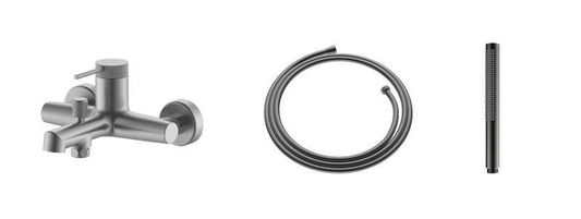 Baterie Cadă PALMFIELD, Completă, cu Montaj pe Perete – Gun Metal