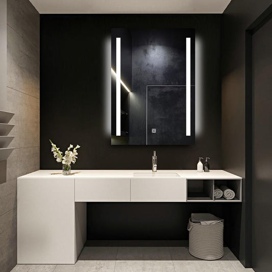 Oglinda LED 60×70 – Anti-aburire, 1800 lm, Control Tactil