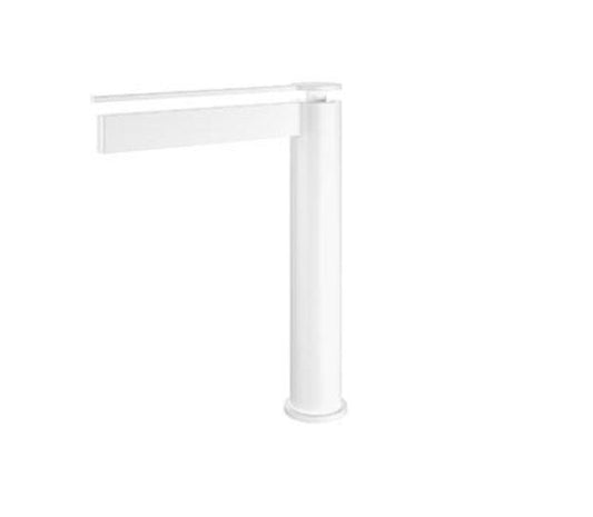 Baterie inalta lavoar ELEGANT, cu montaj pe blat – Alb mat