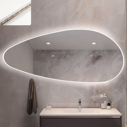 Oglindă LED 120×80 – Smart, Anti-Aburire, 2500 lm