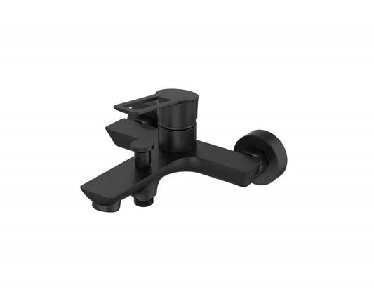 Baterie cadă BLACKFIELD, cu monaj pe perete – negru