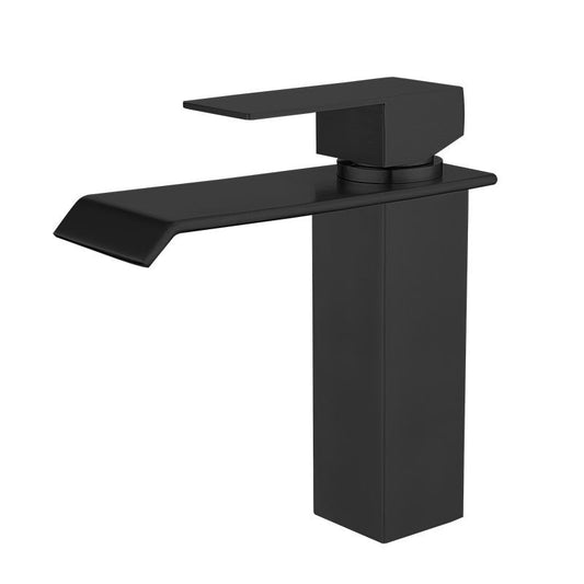 Baterie de lavoar monocomanda negru mat BF051B