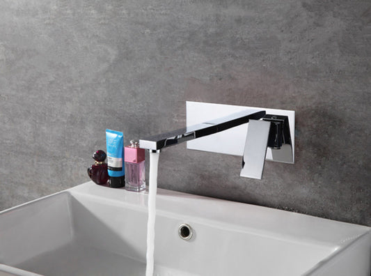 Baterie incastrata lavoar Fresh Pat crom - corp ingropat inclus