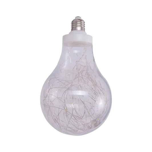 Bec Decor, Plastic, cu Stecher Albastru/Multicolor - Albastru