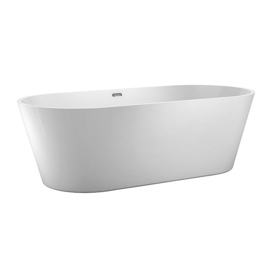 Cada freestanding Florida, Ava 158.5, ovala, cu instalatie completa, alb