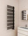 Calorifer portprosop LINEAR BLACK 1250x500mm – negru mat