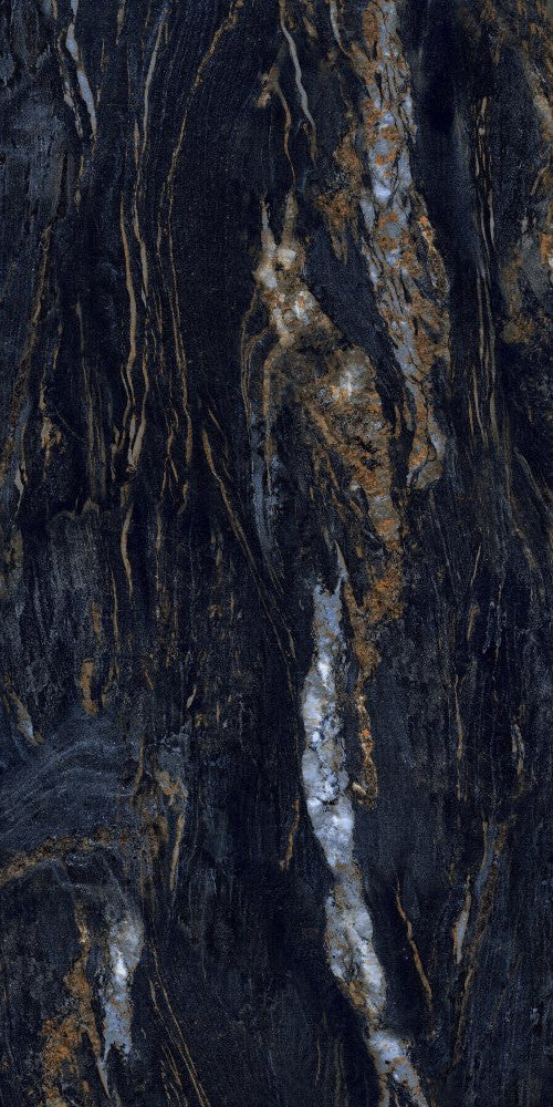 Gresie agatha blue high glossy 972 60x120cm