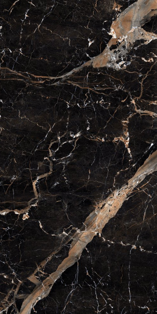 Gresie Fez Black - High Gloss 60x120cm