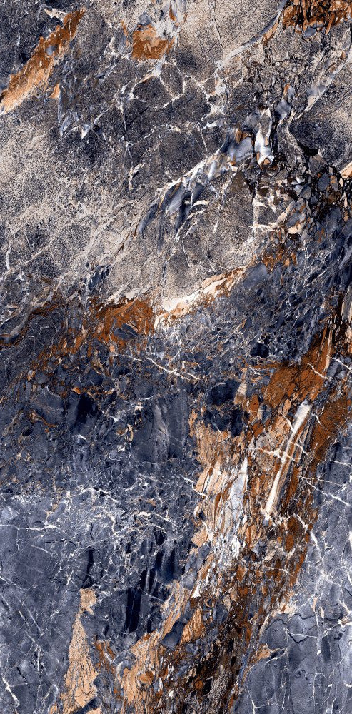 Gresie Mozzart Blue high gloss 60x120cm