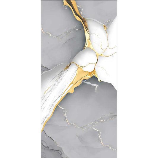 Gresie Olympe Grey gold glossy 60x120cm