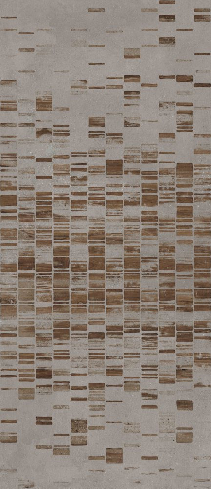 Gresie Portelanata Concreto Nero Decor 120X278