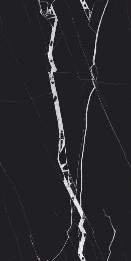 Gresie portelanata rectificata Merita Black 60 x 120