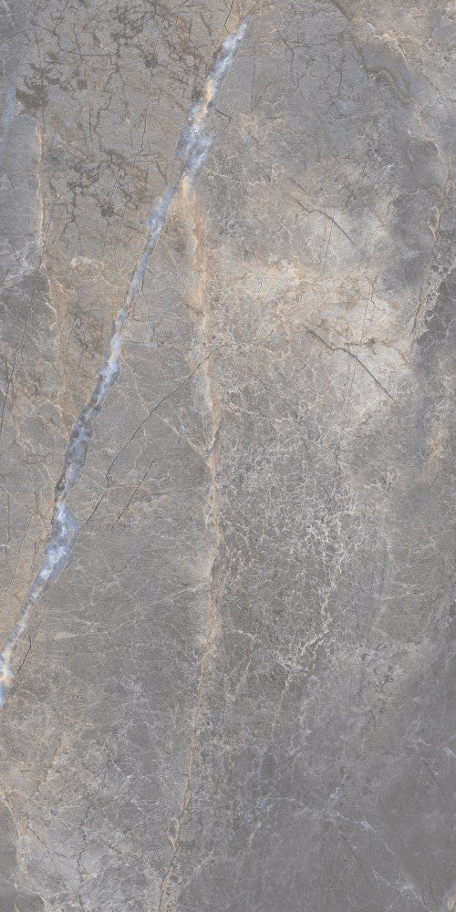 Gresie portelanata tip marmura Alanya Antracite Polished 60x120cm