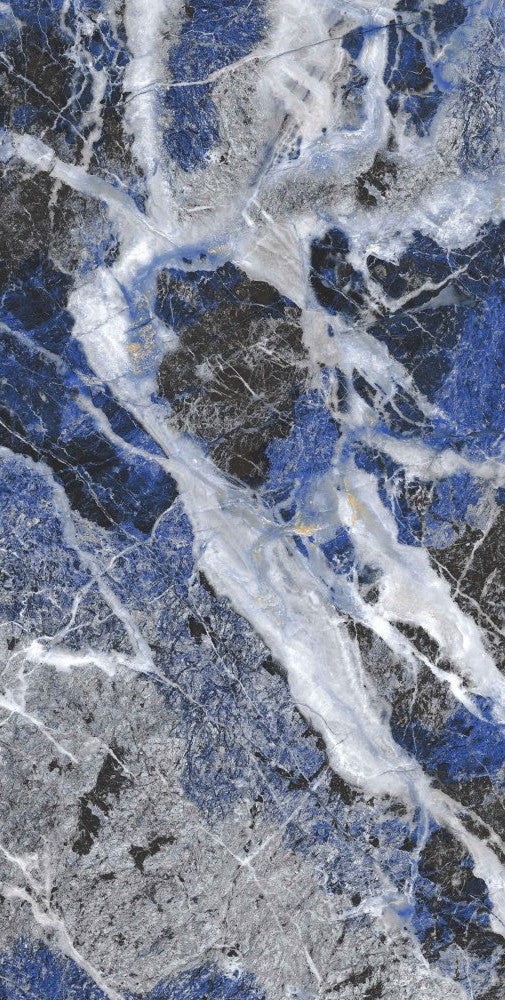 Gresie Zuma Blue high glossy 889 60x120cm