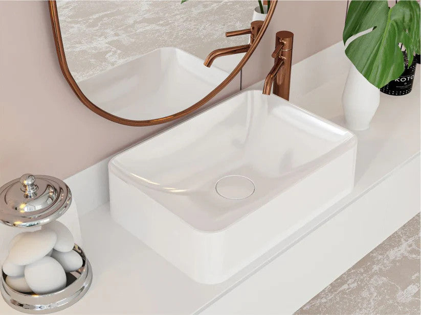 Lavoar DEBORA Alb Lucios