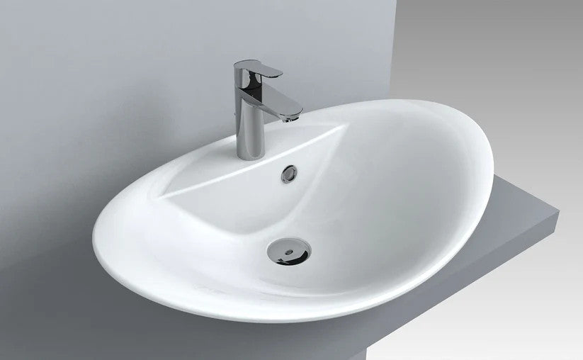 Lavoar pe blat Rubin, Miraggio alb mat