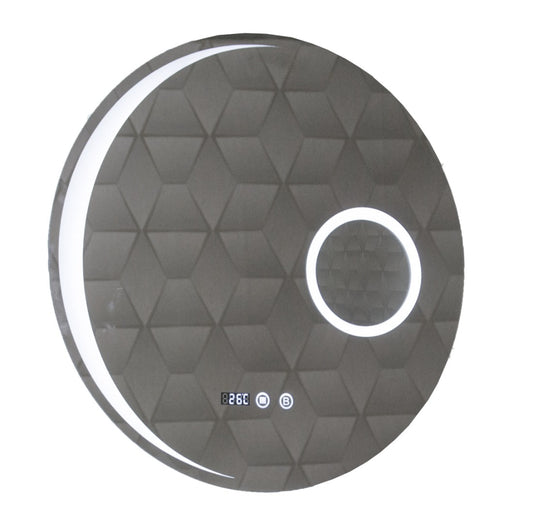 Set Mobilier Baie cu lavoar și Oglindă, Seria 033, Suspendat, Sertare, 60cm, Crem