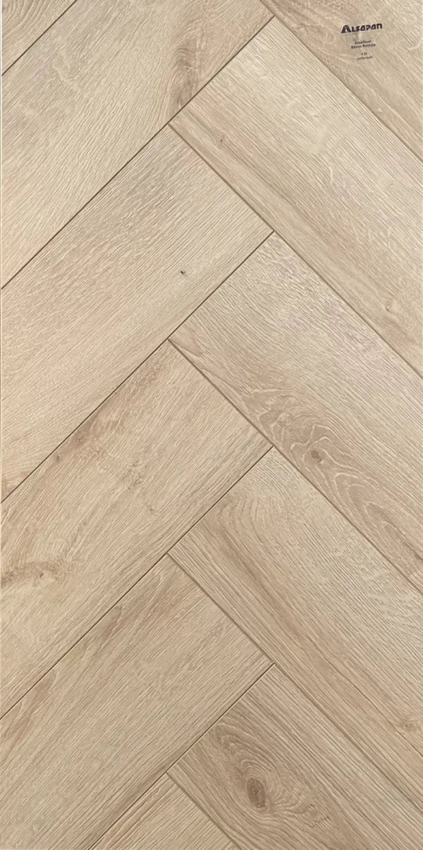 Parchet laminat Alsapan Herringbone Jefferson 12 mm, clasa trafic AC6, bizotat 4V 5G