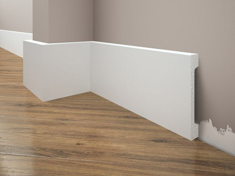 Plinta decorativa alba duropolimer 29