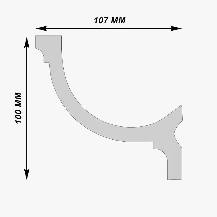 Scafa decorativa alba SF01