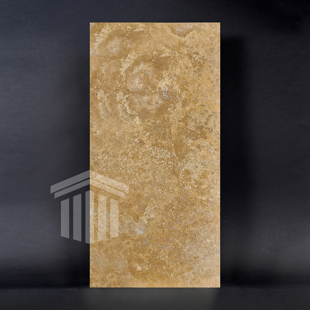 Travertin Golden Sienna CC Chituit si Lustruit 30x60x2cm