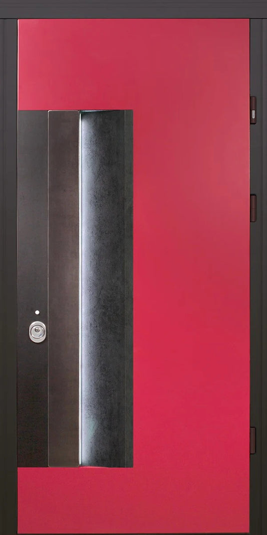 Usa metalica apartament premium Entra Light DMD 120