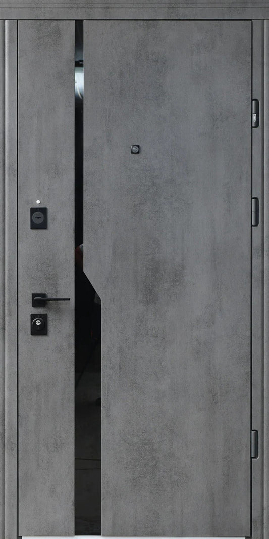 Usa metalica apartament premium Flumen