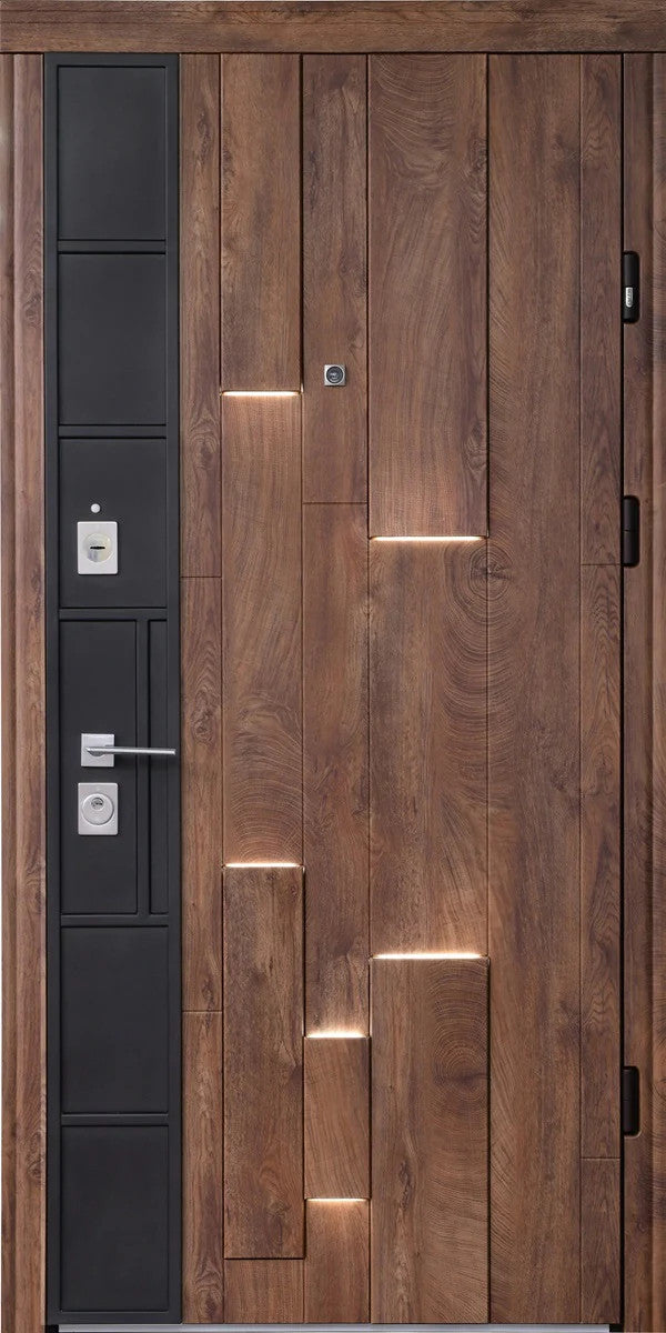 Usa metalica apartament premium Lumina Light