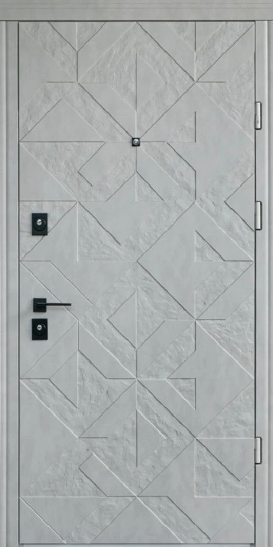 Usa metalica apartament premium Spark 3D