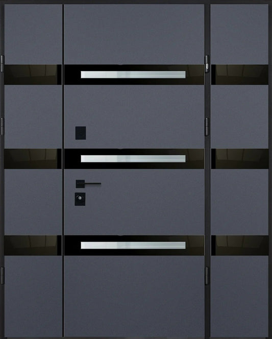 Usa metalica casa Slim DV Glass DBL