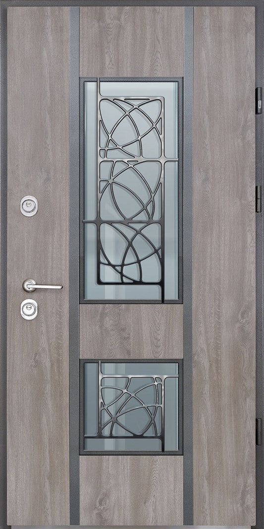 Usa metalica casa Space F Glass