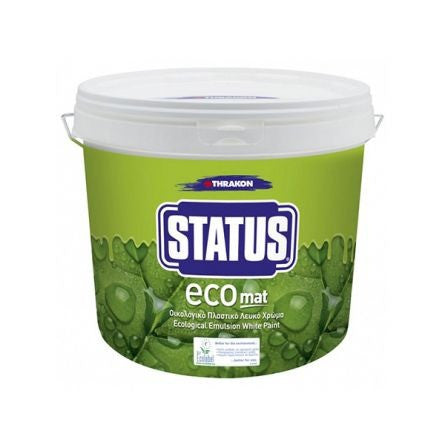 Vopsea lavabila ecologica Status Eco Mat, interior 3L