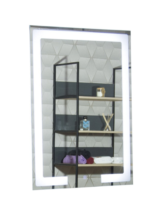 Set Mobilier Baie cu lavoar și Oglindă, Seria 733, Suspendat, Sertare, 60cm, Crem