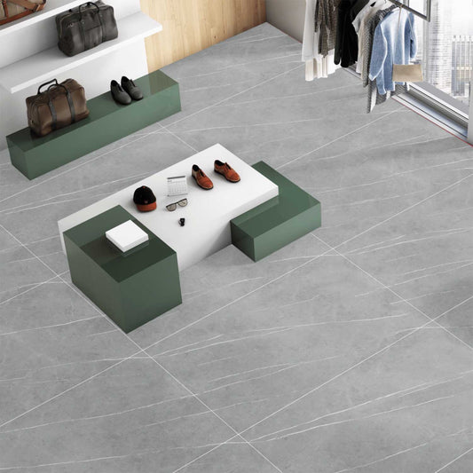 Gresie Portelanata Pietra Regio Grey Matt 80X160