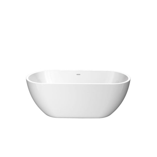 Cada freestanding Florida, Aura P 160, ovală, cu instalație de cadă, alb