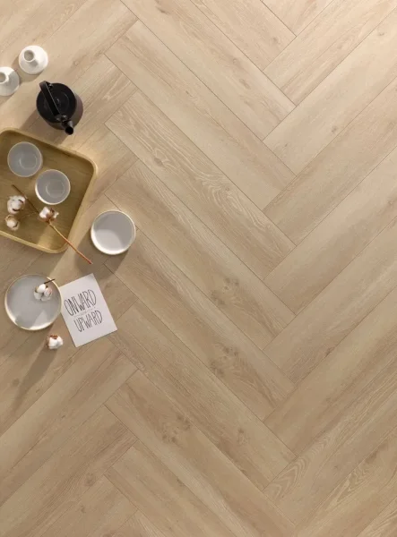 Parchet laminat Alsapan Elegant Herringbone Canavese Blond 8 mm, clasa trafic AC5, bizotat 4V X-lock