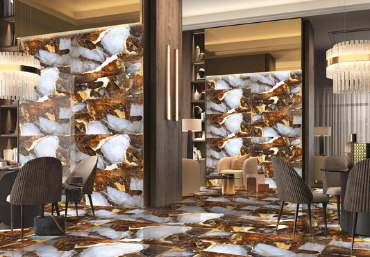 Gresie portelanata Onyx Mineral 60x120 cm