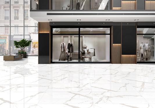 Gresie portelanata New Cararra 60x120 cm