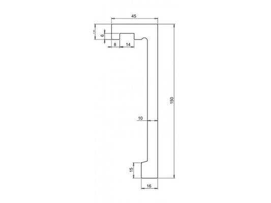 Scafa draperie DUROTEC LK02